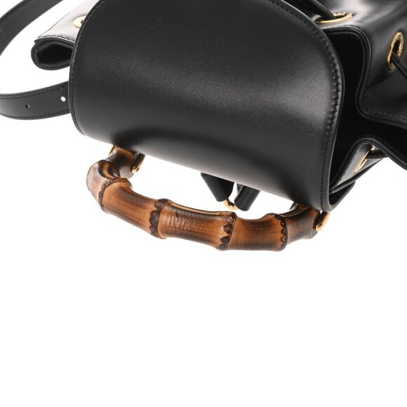 GUCCI Bambou Backpack Black/Noir 702101 backpack 800000136733000 main image 4